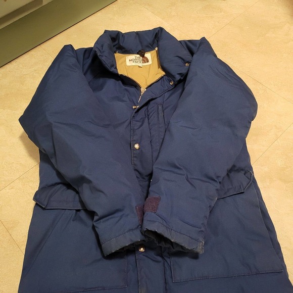 VTG 80s 90s The North Face Goose Down Mens M Medium USA Puffer Jacket - Picture 6 of 11